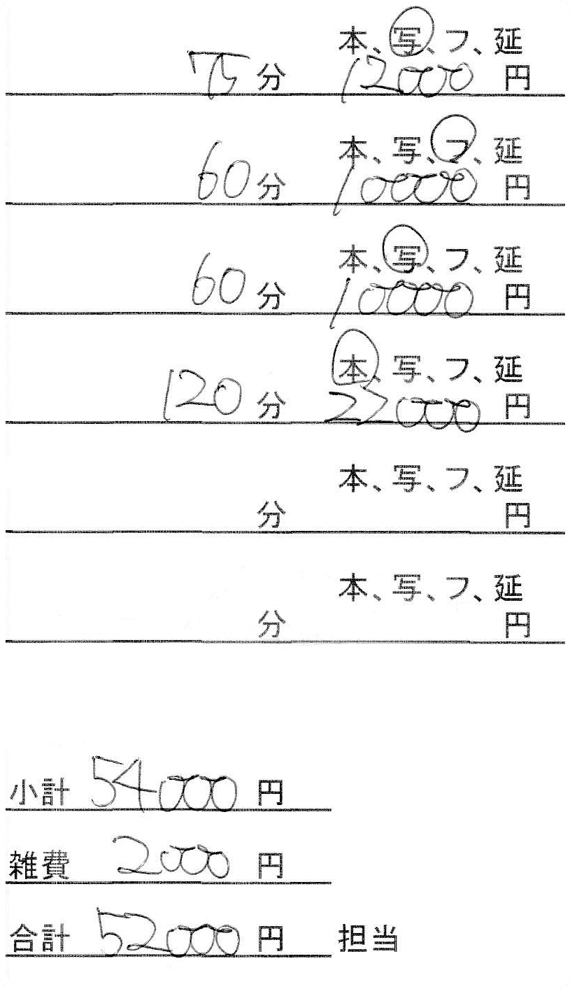 中堅C子さん、勤務時間8時間の場合