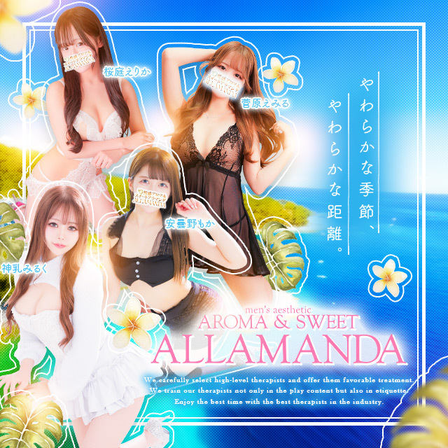 新宿風俗エステ風俗マッサージ 新宿風俗メンズエステ【アラマンダ】